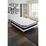 Queen Bee Soft Touch Ultra Ortopedik Pocket Yaylı 7 Zone Pedli Yatak - Beyaz - 160 x 200 cm