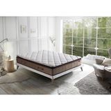 Queen Bee Soft Touch Ultra Ortopedik Pocket Yaylı 7 Zone Pedli Yatak - Beyaz - 80 x 180 cm