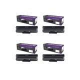 Queen Hp 106A-W1106a Muadil M107-Mfp135-Mfp137 Çipli Muadil Toner 4'Lü Paket