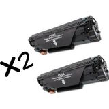 Queen Hp CF283A 83A Siyah Muadil Toner M225 2'li Paket - Black