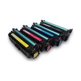 Queen Hp Color Laserjet CM3530FS (CE400A- CE401A-CE402A-CE403A) 507A 4 Renk Takım Muadil Toner