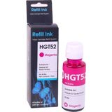 Queen Hp GT52 Kırmızı Muadil Mürekkep Kartuş - Magenta
