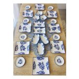 QUEEN Jasmine Pattern 8 Kişilik 24 Parça Tea Plate Kahvaltı Takımı