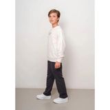 Queen Kids Erkek Çocuk 8147 Pantolon Füme - 14 - 15 Yaş - Gri