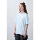 Queen Kids Queenkids Kız Çocuk 7461 Taşlı Tişört Mavi - 9 - 10 Yaş