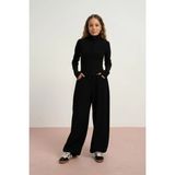 Queen Kids Queenkids Kız ÇOCUK7849 Milan Hırka Takım Siyah - 9 - 10 Yaş
