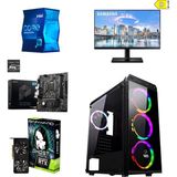 Queen Rocket I9-11900K 32GB Ddr4 / RTX3060Tİ 8gb / 1tb Ssd/27” Samsung Gamıng LED - Siyah
