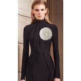 quella atelier Büyük Çiçek Broş Yaka Çiçeği