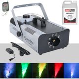 Quenlite QL-2200LK DMX RGB Sis Makinesı 2200 Watt DMX Kontrollü LED Işıklı (5 Litre Likitli)