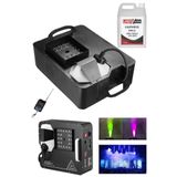 Quenlite Volcano-2500LK DMX Sis Makinası 2500 Watt LED Işıklı Uzaktan Kumandalı (5 Litre Likitli)