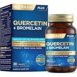 Quercetin + Bromelain 30 Tablet – C Vitamini, Çörek Otu ve Isırgan Otu Içerikli Bağışıklık Destekleyici Takviye - Ada Çayı