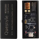 Questyle M15i Taşınabilir, Sennheiser Hd ve Ie Serisi, Focal High-End ve Diğer Tüm Hi-Fi Kulaklıklar ile Uyumlu Premium Dac Kulaklık Amplifikatörü