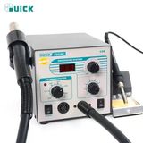 Quick 706W+ Sıcak Hava Üfleme ve Havya İstasyonu 580W Güç 220V Voltaj Endüstriyel Kalite