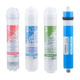 Quick BMS Su Arıtma Cihazları İle Tam Uyumlu Küçük Quick Filtre Seti Membranlı 4Lü Set