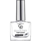 Quick Dry Top Coat Golden Rose Oje Kurutucu Maxi Brush Özellikli Hızlı Kuruma Sağlar