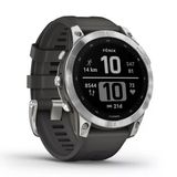 Quickfit Saat Kayışına Sahip Garmin Fenix 7 Akıllı Saat 22 Mm Gri/Gümüş