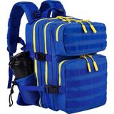 Quickprep Taktik Su Geçirmez Sırt Çantası - 25 Litre Dağcı ve Kamp Çantası - Tactical Backpack - Lacivert