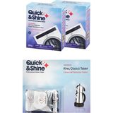 Quick&Shine Çamaşır Makinesi Kazan Temizleme Tozu Kireç Çözücü Tablet