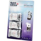 Quick&Shine Kireç Çözücü Tablet 1 Paket 3 Adet 15 Yıkama Derinlemesine Temizlik Sağlar