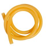 Quickun Doğal Lateks Kauçuk Boru 3/8 "(10mm) ID x 9/16" (14mm) OD, Tüp Hava Hattı Yüksek Elastik ve Güçlü Zıpkın Bandı Sapan Mancınık Tüpü Kauçuk Hortum Düz Renk, 10ft Uzunluk