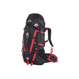 Quickup Hiking Sırt Çantası 65 Litre- Siyah-kırmızı