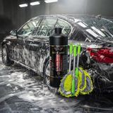 Quickwax Seramik Katkılı Cilalı Oto Şampuanı 1000ML ve Araç Yıkama Mopu(Yedekli Moplu) - ---