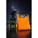 quickwax SERAMİK KATKILI ULTRA PARLAKLIK HIZLI CİLA(RAPID POLISH) 500ML VE ÇİFT TARAFLI CİLA BEZİ