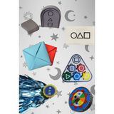 Quid Game Seti 6 Adet Oyun Jegi, Ddakji, Taş Fırlatma, Beş Taş, Topaç, Davet Kartı