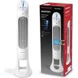 Quietset HYF260 Tüm Oda Için Salınımlı Kule Vantilatör, 5 Hız Ayarı, 80 Derece Salınım, Zamanlayıcı Fonksiyonu, Aydınlatma, Otomatik Kapanma, Uzaktan Kumanda