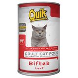 Quik Biftekli Yetişkin 415 gr Konserve Kedi Maması