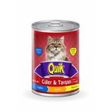 Quik Ciğer ve Tavşanlı 24x415 GR Kedi Konserve