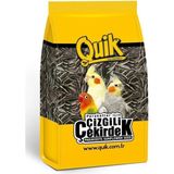 Quik Çizgili Paraket Yemleri 3 Paket 500 gr Çekirdek İçeriği ile Lezzetli ve Besleyici