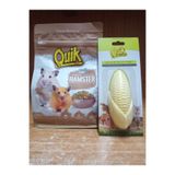 Quik Hamster Yemi 500 Gr+Quik Kemirgen Kalsiyumu Mısır