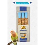 Quik Premium Paraket Krakeri 3'lü Meyveli Vitaminli Çubuk Yetişkin Kuşlar İçin Türkiye Menşeli
