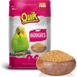 Quik Tanecikli Muhabbet Kuşu Yemi 1 kg Hava Almayan Kilitli Paket ile Taze Kalır