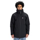 Quiksilver 5003317199 Overcast 3K Parka Siyah Erkek Mont