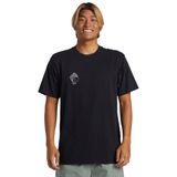 Quiksilver Alex Kopps Erkek Siyah Yuvarlak Yaka Tişört, M, AQYZT09596-10010