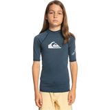Quiksilver All Time Uv Korumalı Kısa Kollu Çocuk Mayosu EQBWR03212-NAVY - 16 Yaş