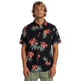 Quiksilver Apero Classic - Erkekler için kısa kollu gömlek., Black Aop Mix Bag Ss, S