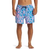 Quiksilver AQYJV03144 Surfsilk Mix Volley 16 Pembe Erkek Yüzücü Şortu