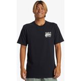 Quiksilver AQYZT09540-10010 Hurrıcane Or Hıppıe Moe Siyah Erkek T-shirt