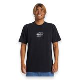 Quiksilver Aqyzt09545 Chrome Logo Ss Stn Siyah Erkek T-Shirt