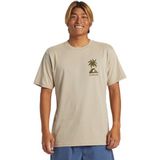 Quiksilver AQYZT09562-THZ0 Tropical Breeze Kahverengi Günlük Stil Erkek T-Shirt