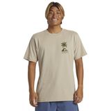 Quiksilver AQYZT09562-THZ0 Tropical Breeze Kahverengi Günlük Stil Erkek T-Shirt