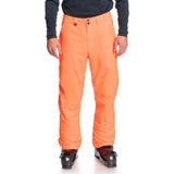 Quiksilver Arcade Erkek Turuncu Snowboard Pantolonu - 2XL