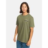 Quiksilver Arched Type Erkek Yeşil Tişört