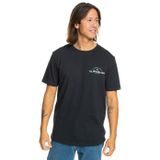 Quiksilver Arched Type Günlük T-Shirt, M, EQYZT07717, Siyah, Erkek