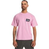 Quiksilver Back Flash Erkek Mor Tişört - XL