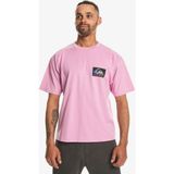 Quiksilver Back Flash Erkek Mor Tişört