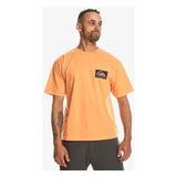 Quiksilver Back Flash Ss Erkek T-Shirt - Turuncu - 2XL